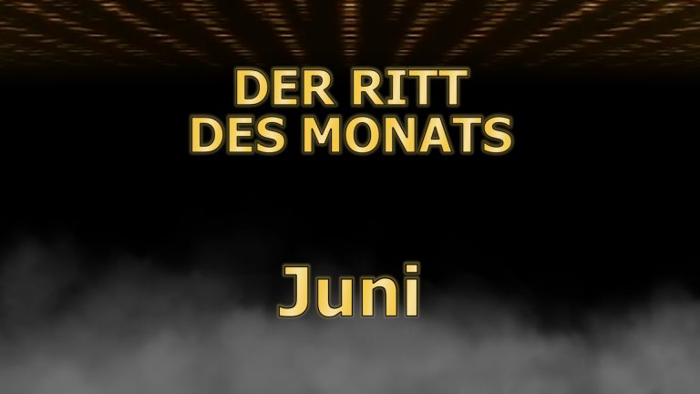 Einigkeit beim Ritt des Monats Juni