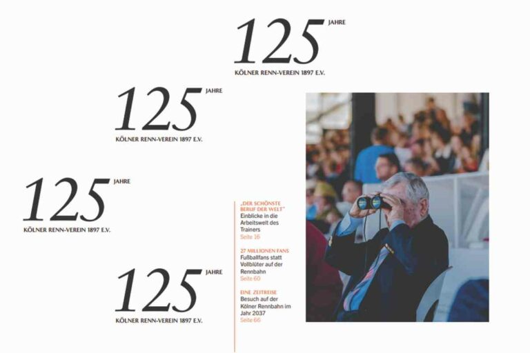 Frisch erschienen: „125 Jahre Kölner Renn-Verein“