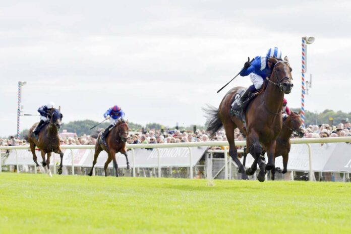 Baaeed gewinnt das Juddmonte Foto: Sorge