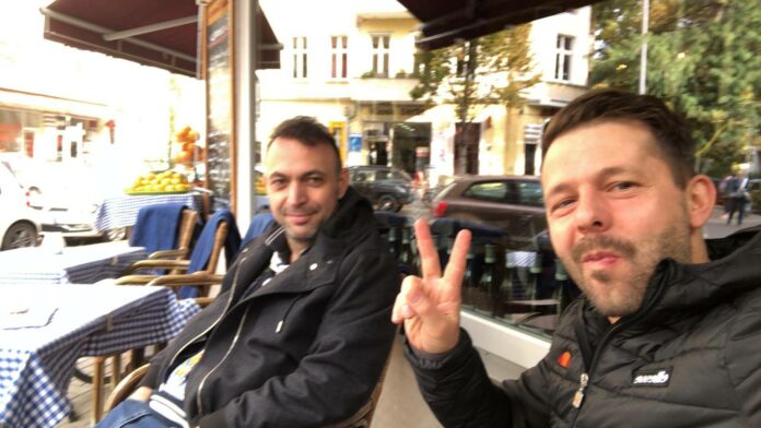 Bob Hanning (li.) und Roberto Rakic Bob Hanning (li.) und Roberto Rakic