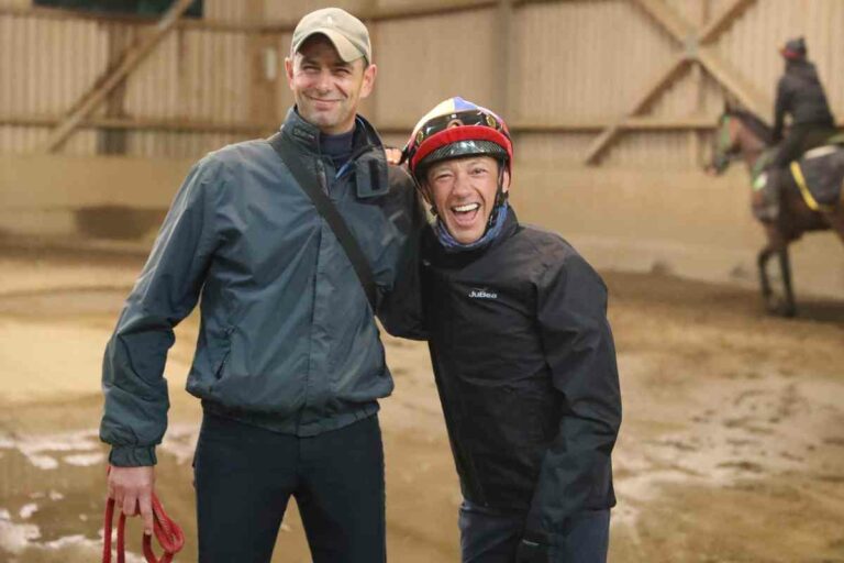 Marcel Weiss und Frankie Dettori