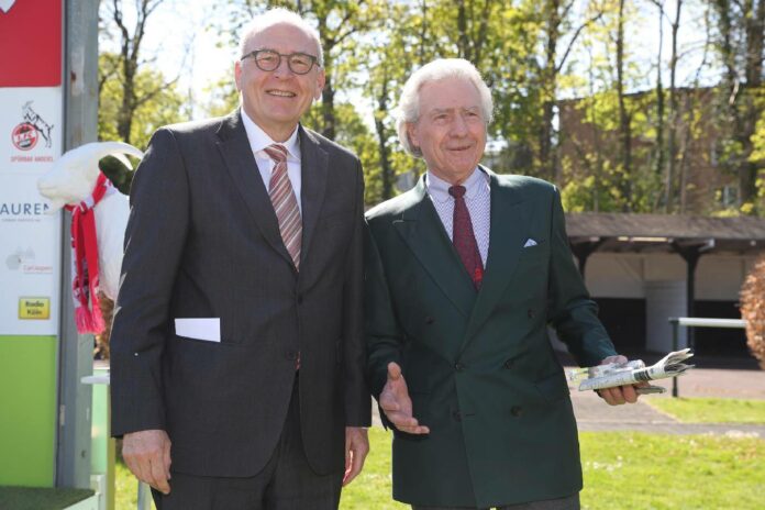 Dr. Michael Vesper (li.) und Hans Römers Dr. Michael Vesper (li.) und Hans Römers