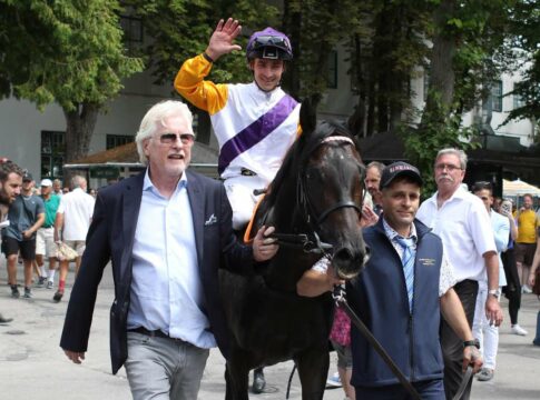 Helmut von Finck (li.) mit Sammarco