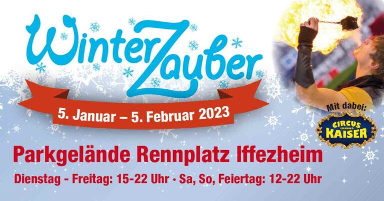 1 Monat Winterzauber in Iffezheim