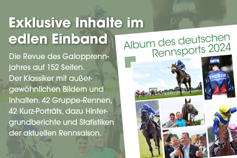 Auch 2024 wieder: Das Album des Deutschen Rennsports