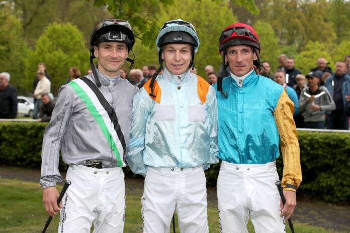 Rene Piechulek , Luke Morris und Andrasch Starke