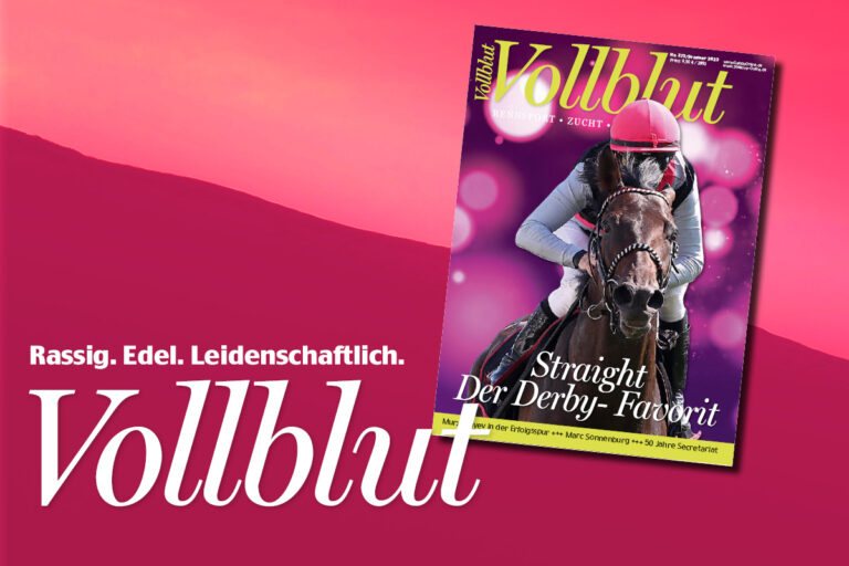 Heute druckfrisch erschienen: die neue VOLLBLUT
