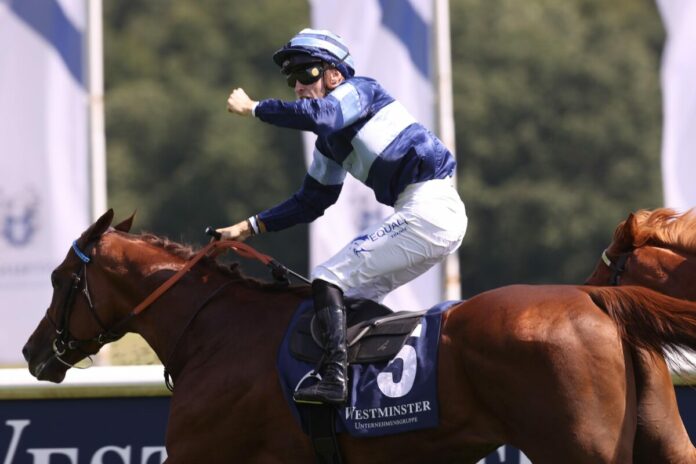 Simca Mille siegt unter Alexis Pouchin im Westminster 133. Großer Preis von Berlin Simca Mille siegt unter Alexis Pouchin im Westminster 133. Großer Preis von Berlin