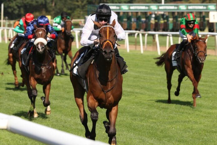 Tiffany siegt unter Luke Morris im Gro§er Preis der Privatbank ODDO BHF,L.