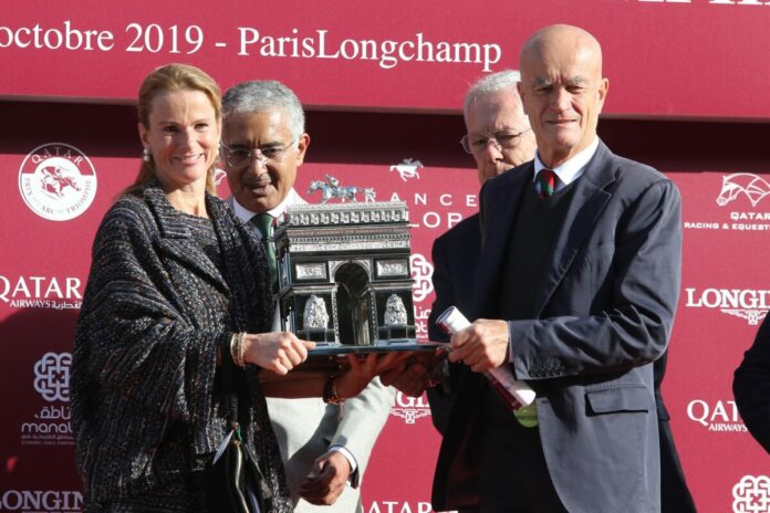 Waldgeist siegt unter Pierre-Charles Boudot im Qatar Prix de l' Arc de Triomphe, Gr.1