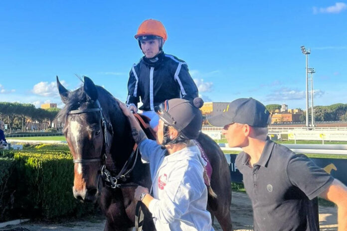 Petit Marin nach dem Rennen in Rom Petit Marin nach dem Rennen in Rom