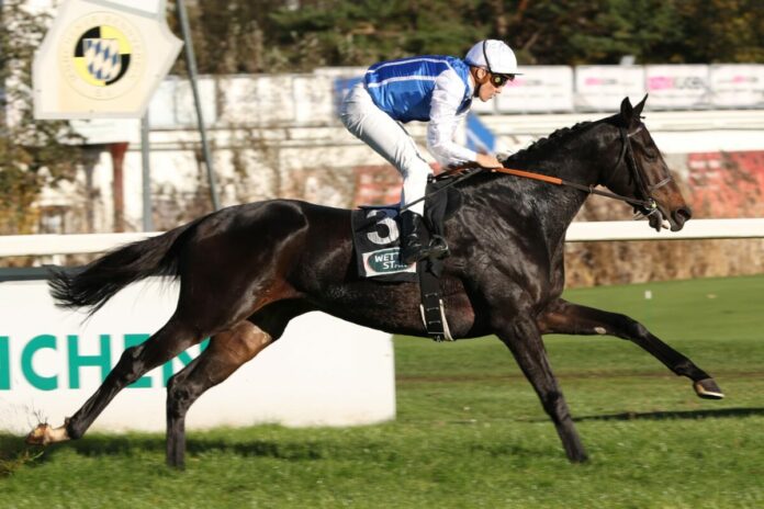 Junko siegt unter Bauyrzhan Murzabayev im Grosser Allianz Preis von Bayern