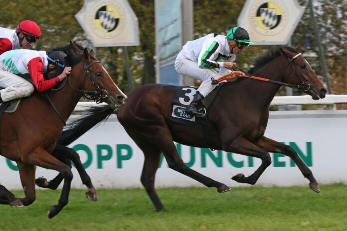 Va bene siegt unter Bauyrzhan Murzabayev im Wettstar.de - BBAG Auktionsrennen a bene siegt unter Bauyrzhan Murzabayev im Wettstar.de - BBAG Auktionsrennen