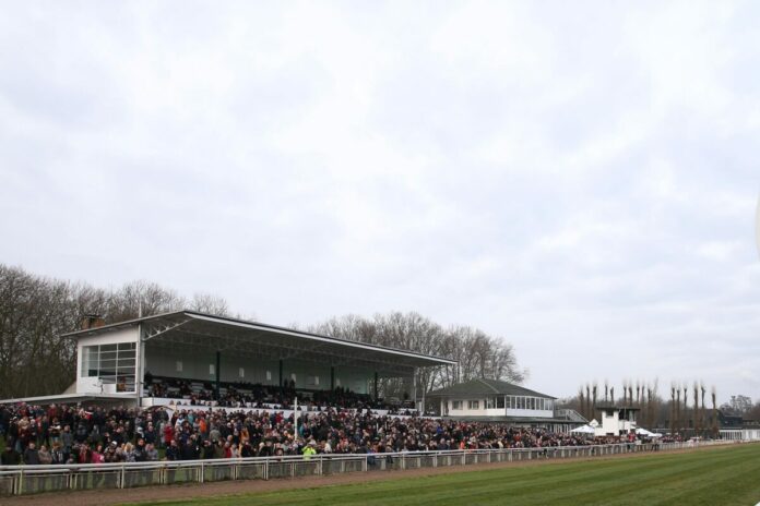 Die Rennbahn in Mülheim am 26. Dezember 2019