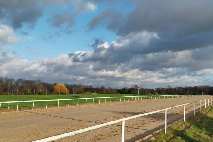 Die Dortmunder Sandbahn am Dienstag