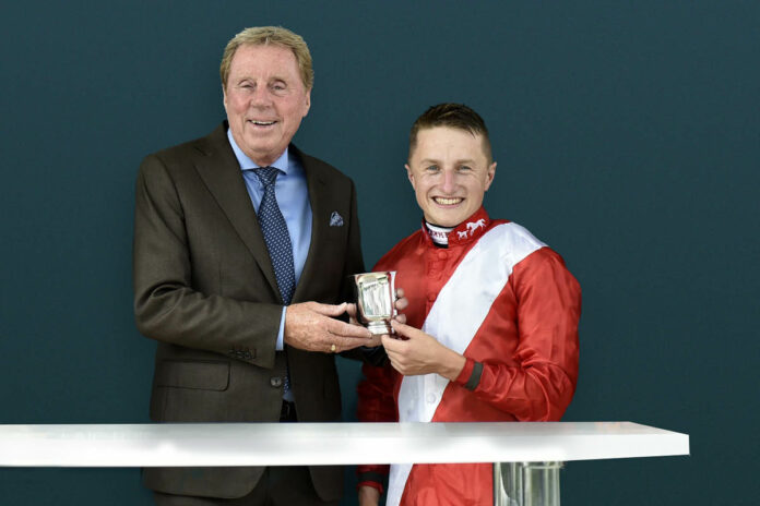 Harry Redknapp (li.) mit Jockey Tom Marquand