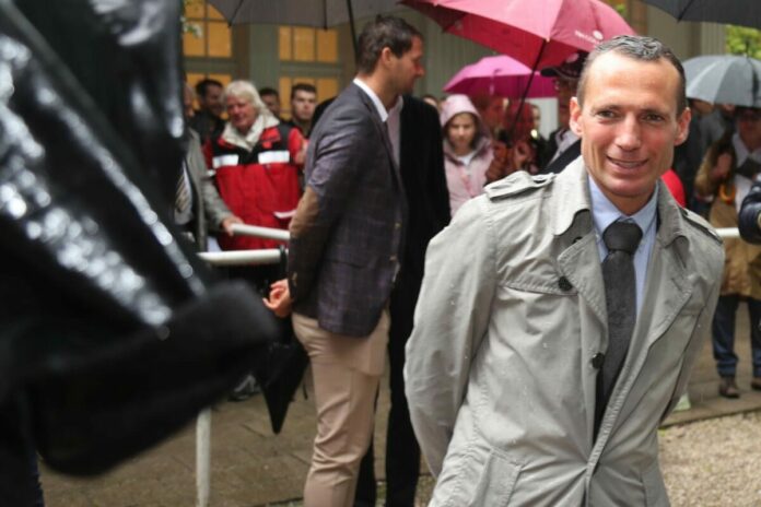 Henk Grewe nach dem Diana-Sieg