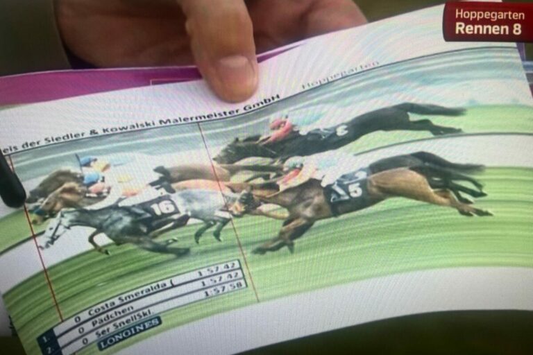 Rennleitung schreitet ein: Doppeltes totes Rennen zum Abschluss