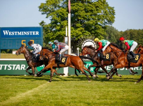 Galopprennen in Hoppegarten