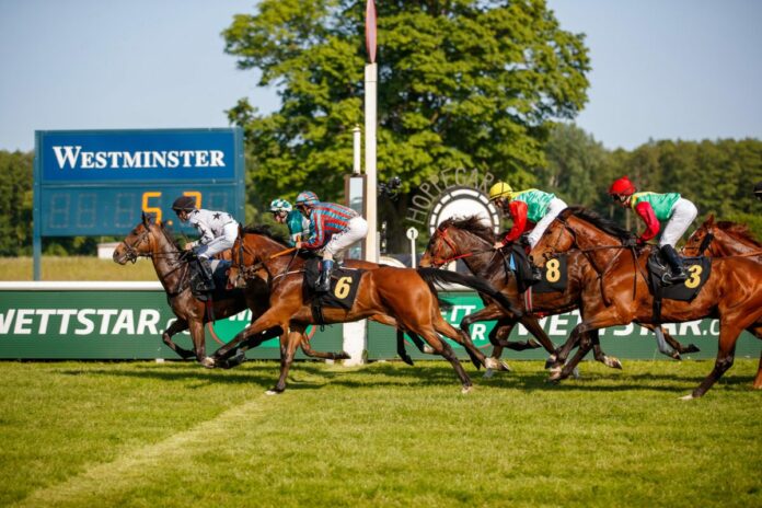 Galopprennen in Hoppegarten