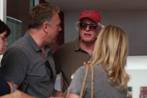 Helmut von Finck mit Alex Elliott (li.)