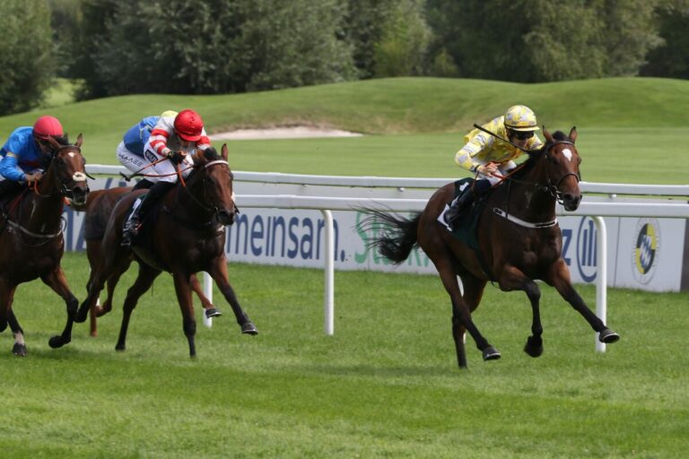 Glanz-Einlauf bei den Dreijährigen – Phillip übernimmt Championats-Führung Glanz-Einlauf bei den Dreijährigen – Phillip übernimmt Championats-Führung