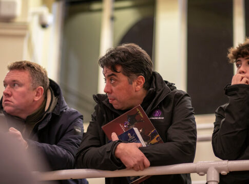 Kia Joorabchian (2.v.re.) war bei Tattersalls vielfach erfolgreich Foto: Tattersalls