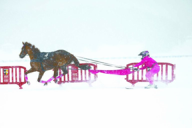 Elektrostatische Aufladung löste Skikjöring Sicherheitsgeschirre