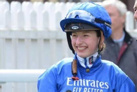 Sophie Tison im weltberühmten Godolphin-Dress