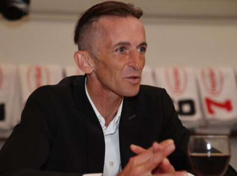 Andreas Helfenbein- Pressekonferenz zum Preis der Diana