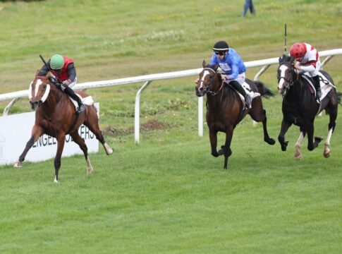 Delgardo siegt unter Eduardo Pedroza im MERKUR SPIELBANKEN Derby Trial, Listenrennen