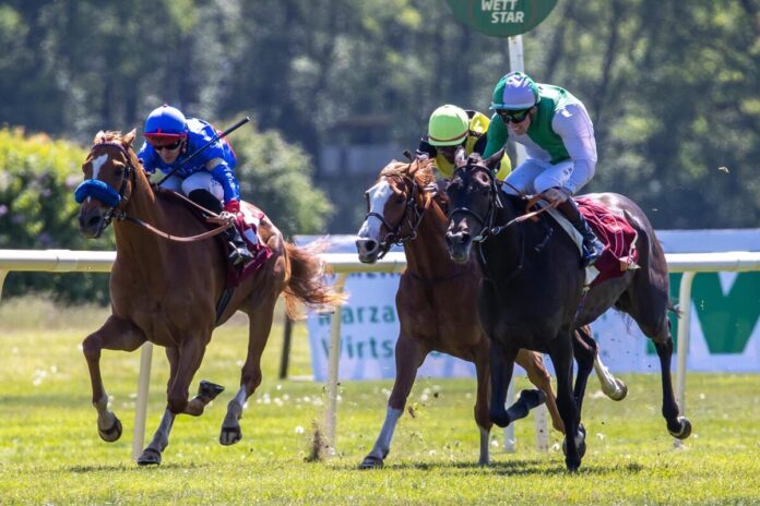 Flatten the Curve (li.) siegt unter Thore Hammer-Hansen im Comer Group International 54. Oleander-Rennen