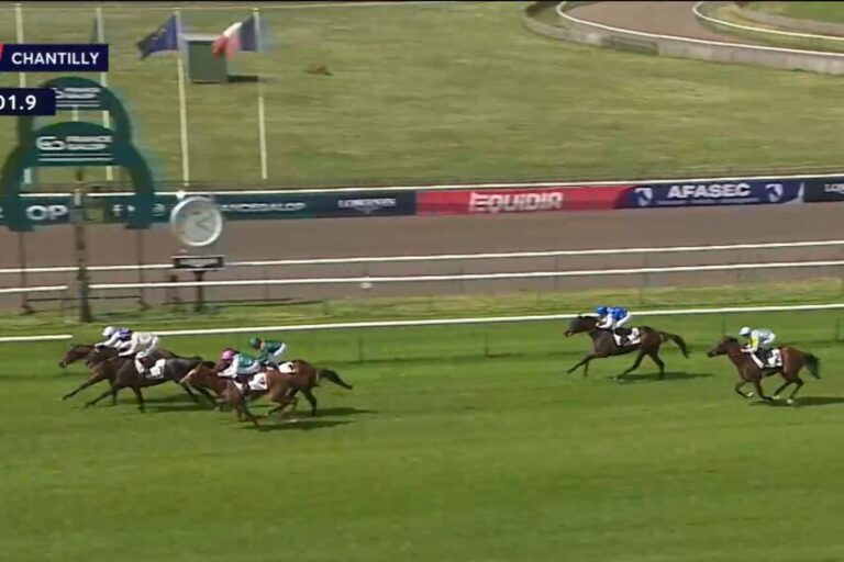 „Ausgeklunkert“? Juwelier Fünfter in Chantilly, aber New Ground Dritter!