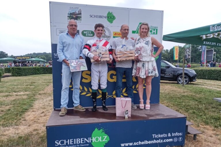 Pyrus überlegen im Amateurrennen – Johnson bringt Favorit nach Hause