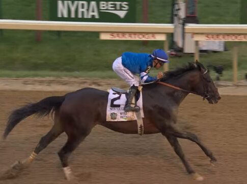 Tag der Favoriten in Saratoga - Sovereignty wie Thunder Gulch Sovereignty (Foto: Screenshot YouTube-Kanal FOX Sports)