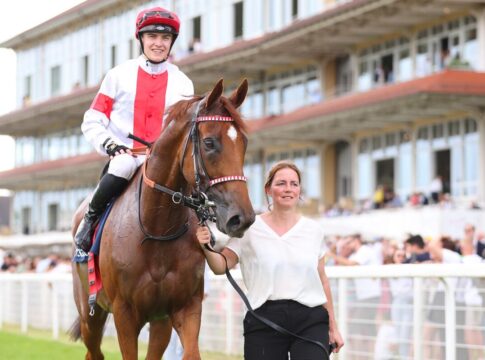 Lordano siegt unter Leon Wolff im Grosser Preis von Tattersalls (Ex Gr.Pr.d.Badischen Wirtschaft), Gr.2