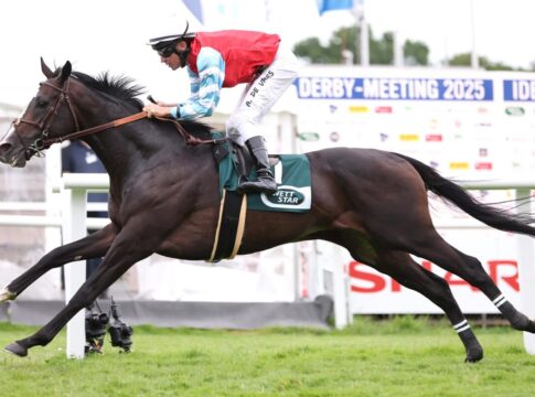 Augustus siegt unter Adrie de Vries im WETTSTAR.de - Grosser Hansa-Preis, Gr.2