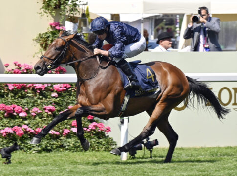 Royal Ascot, Garden of Eden with Ryan Moore up wins the Ribblesdale Stakes