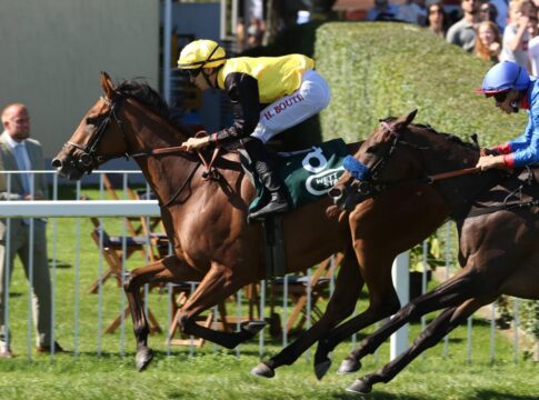 J'Adore L'Or siegt unter Hugo Boutin