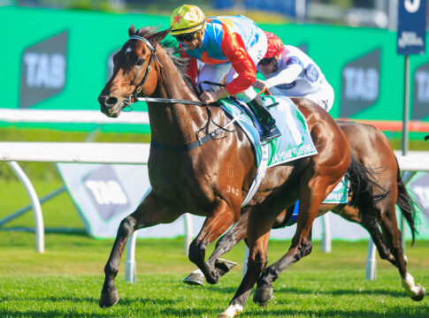 Ka Ying Rising gewinnt The Everest Foto: hkjc.com