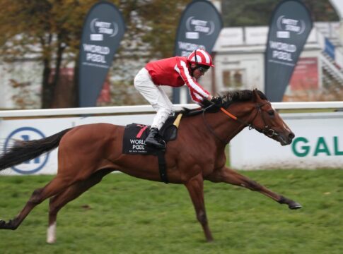 Bay City Roller siegt unter Adrie de Vries im Großen Allianz Preis von Bayern