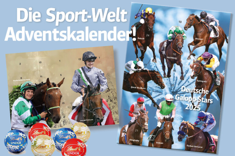 Black Week – Sport-Welt-Adventskalender jetzt ohne Versandkosten