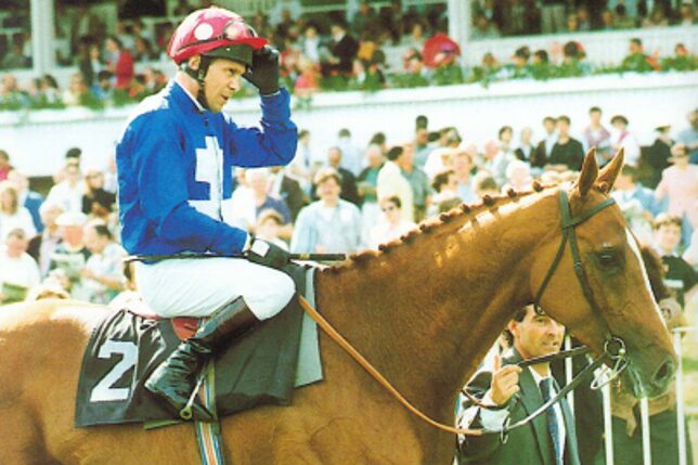 Karinga Bay und Brian Rouse (aus Album des Deutschen Rennsports 1993)