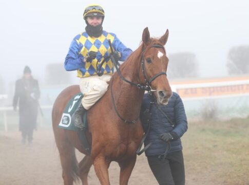 Deutsche Starter im Skikjöring unplatziert Alpenjäger siegt unter Leon Wolff