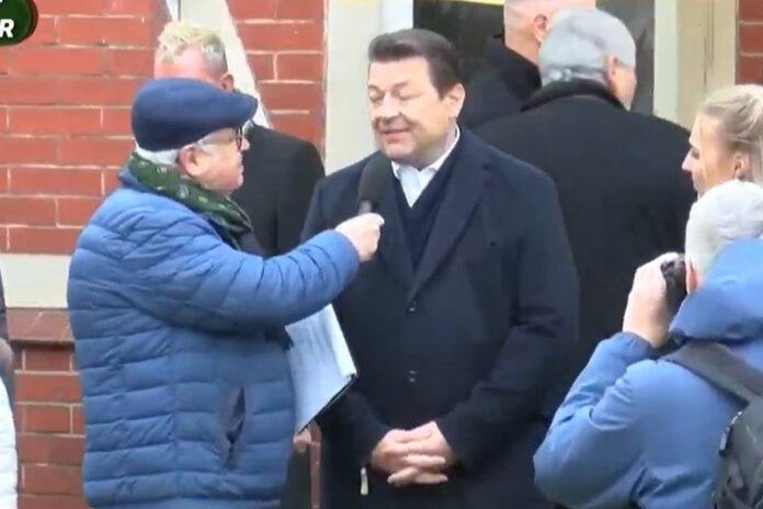 Holger Scholze am Sonntag in Dresden Foto: Screenshot Youtube-Kanal Wettstar