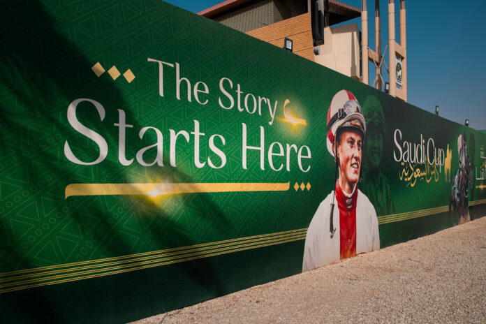 Impression von der Rennbahn in Riad Foto: Jockey Club of Saudi Arabia