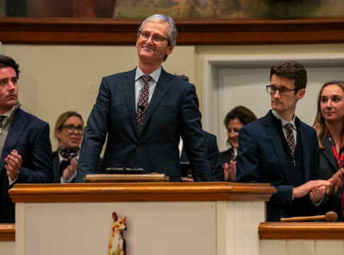 John O'Kelly wird bei Tattersalls gebührend verabschiedet Foto: Tattersalls