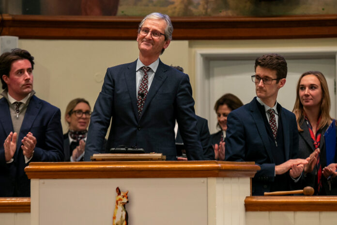 John O'Kelly wird bei Tattersalls gebührend verabschiedet Foto: Tattersalls