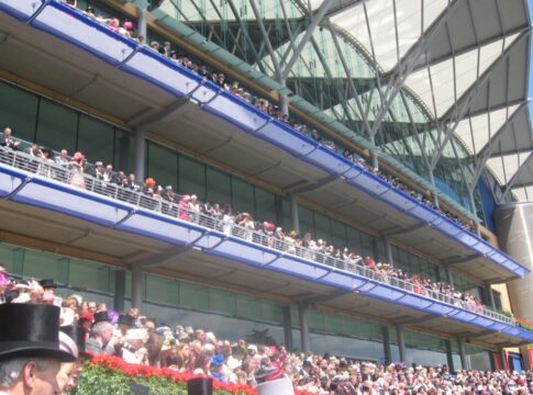 Die Tribüne in Ascot (Archivbild aus dem Jahr 2010)