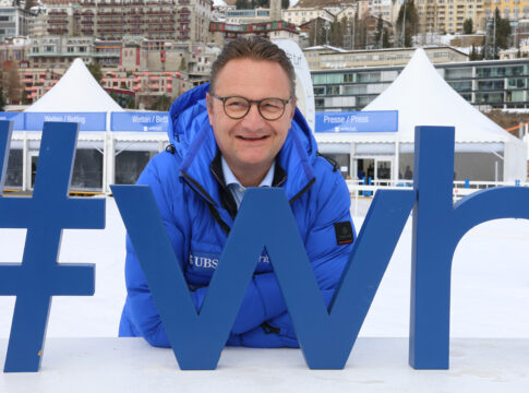 Thomas Walther, Präsident des Rennvereins St. Moritz Foto: White Turf